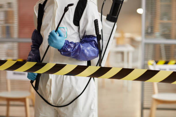 Professional Unattended Death Cleanup technician working in Montgomery, IL